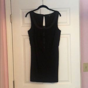 Black cocktail dress